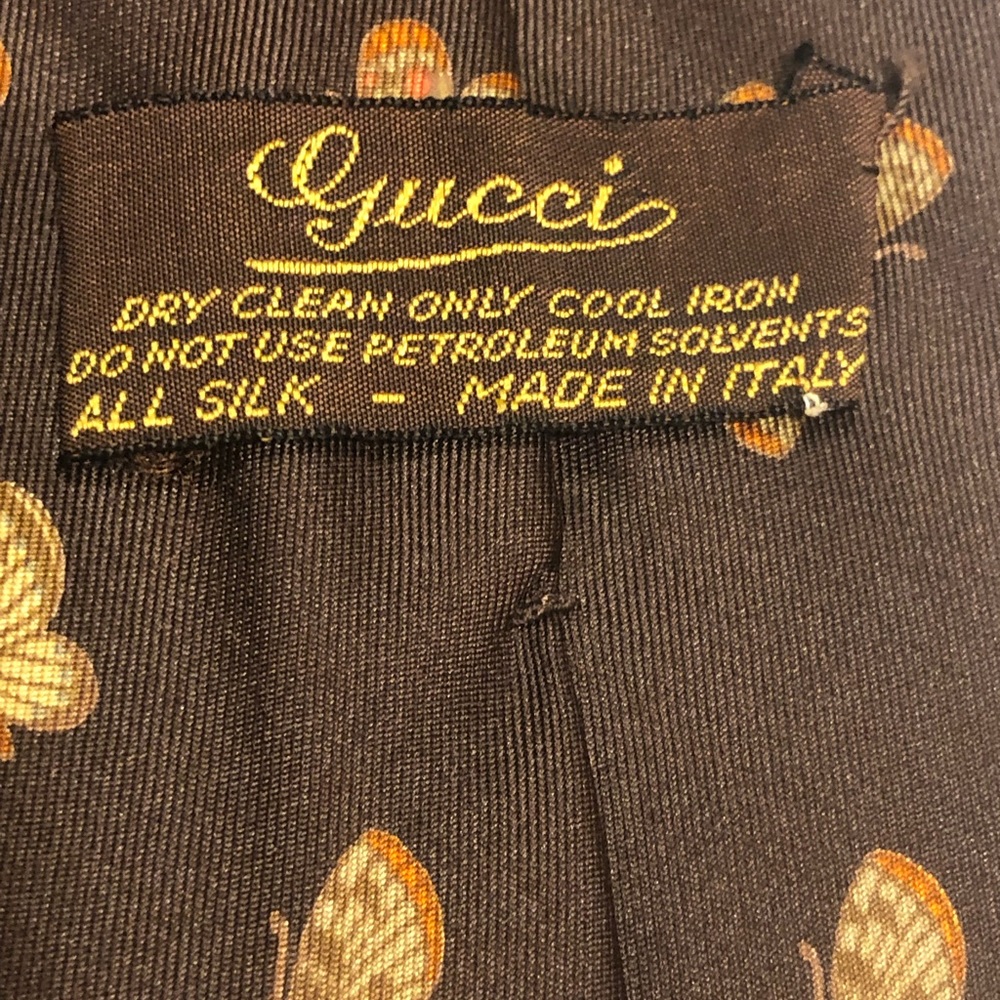GUCCI Tie/Brown - Picture 4 of 8